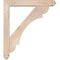 Ekena Millwork Olympic Arts and Crafts Smooth Bracket w/ Offset Brace, Douglas Fir, 5 1/2"W x 32"D x 36"H BKT0604X32X36OLY03SDF - alternate 3
